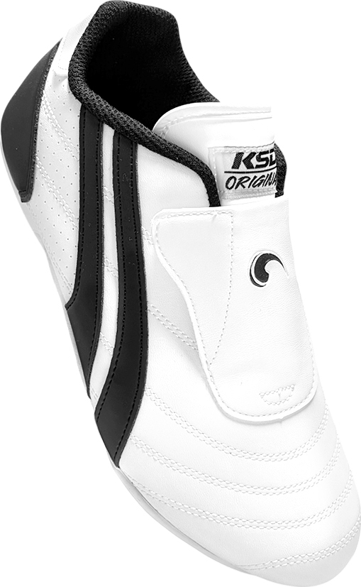 White and black KSD shoes
